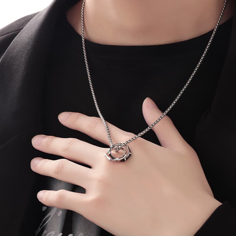 Мужские ожерелья MAGICPOLE из серебра 925 пробы из чистого серебра 999 пробы