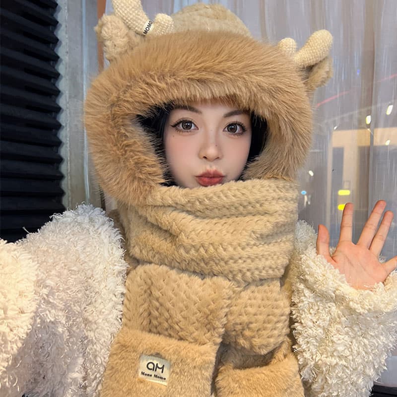 CMFY Капюшоны и плюшевые шапки из полиэстера унисекс