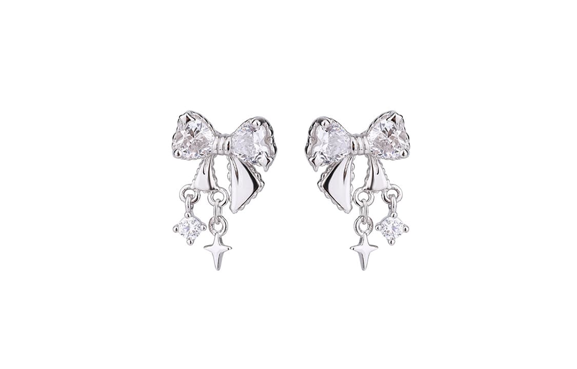 Женские серьги из стерлингового серебра MCK