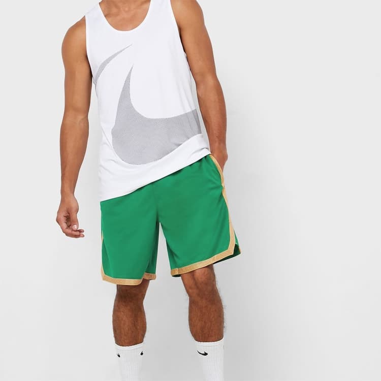 Мужские баскетбольные шорты Nike, зеленые
