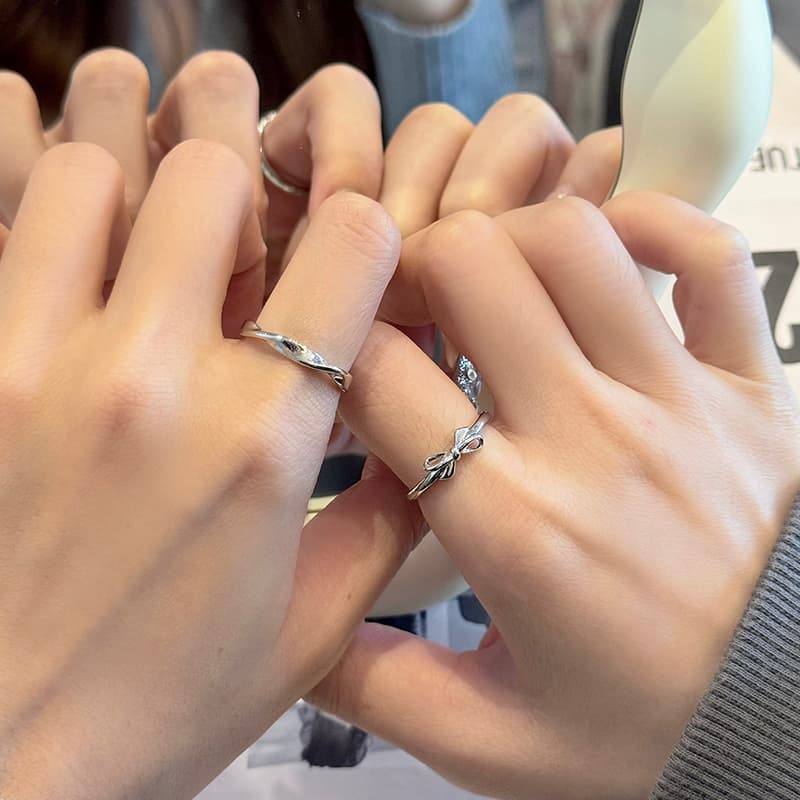 Кольца из стерлингового серебра Asia Star унисекс