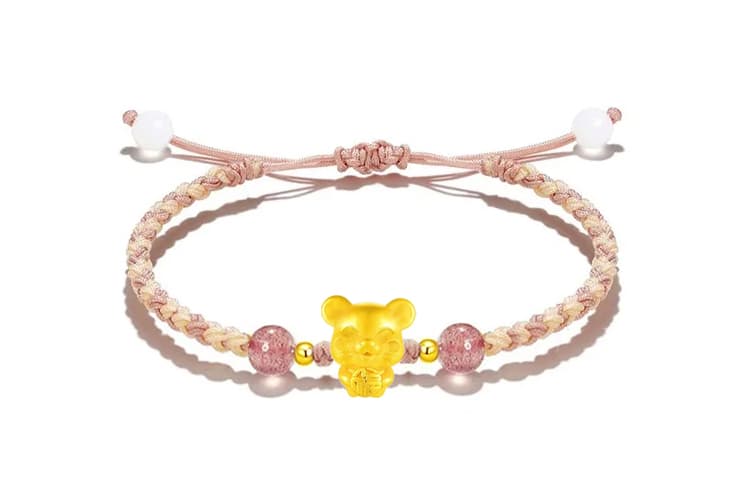 KING TAI SANG Золотой браслет унисекс