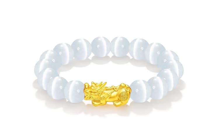 KING TAI SANG Золотой браслет унисекс