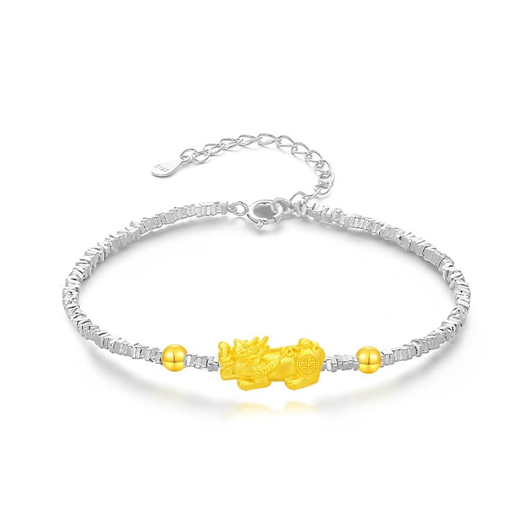 KING TAI SANG Золотой браслет унисекс