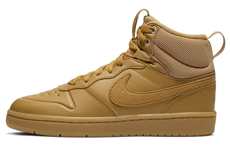 Nike Court Borough Mid 2 Boot Wheat GS