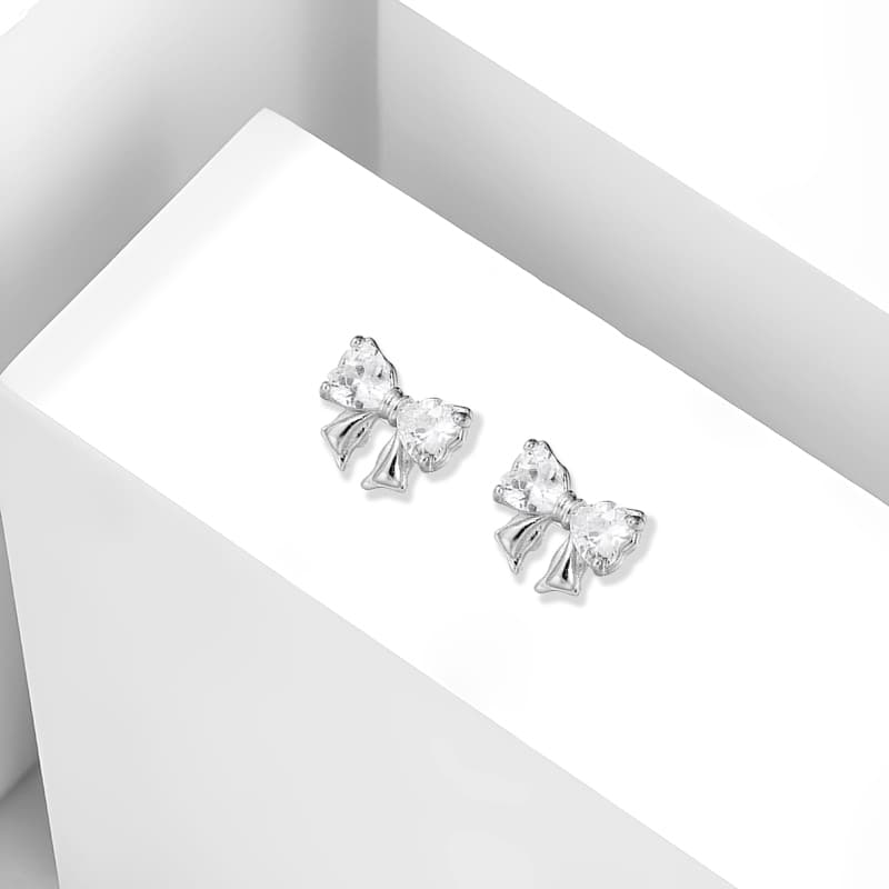 Женские серебряные серьги-гвоздики WANLIACC S999