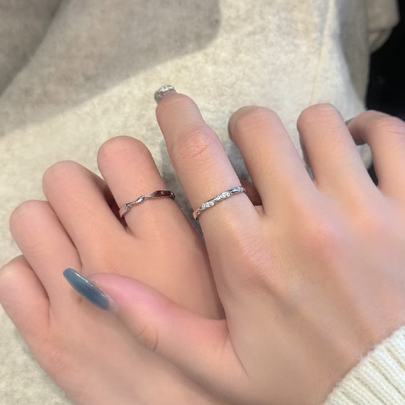 Кольца из стерлингового серебра Asia Star унисекс