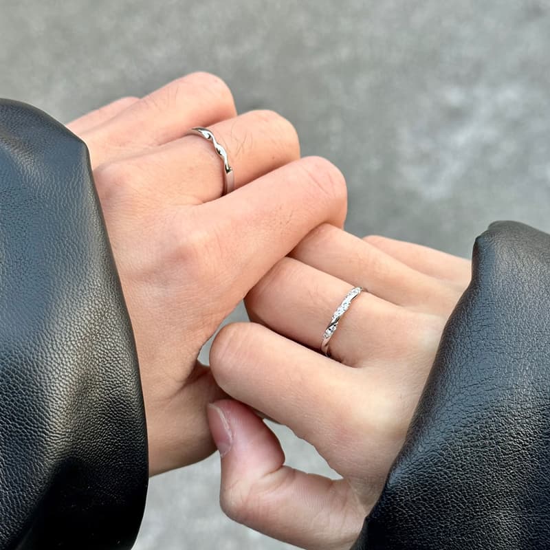 Кольца из стерлингового серебра Asia Star унисекс