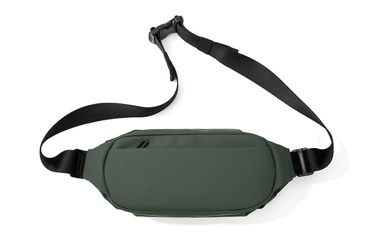 FAIRWHALE Сумка через плечо из искусственной кожи, сумка через плечо, средняя мужская серо-черная