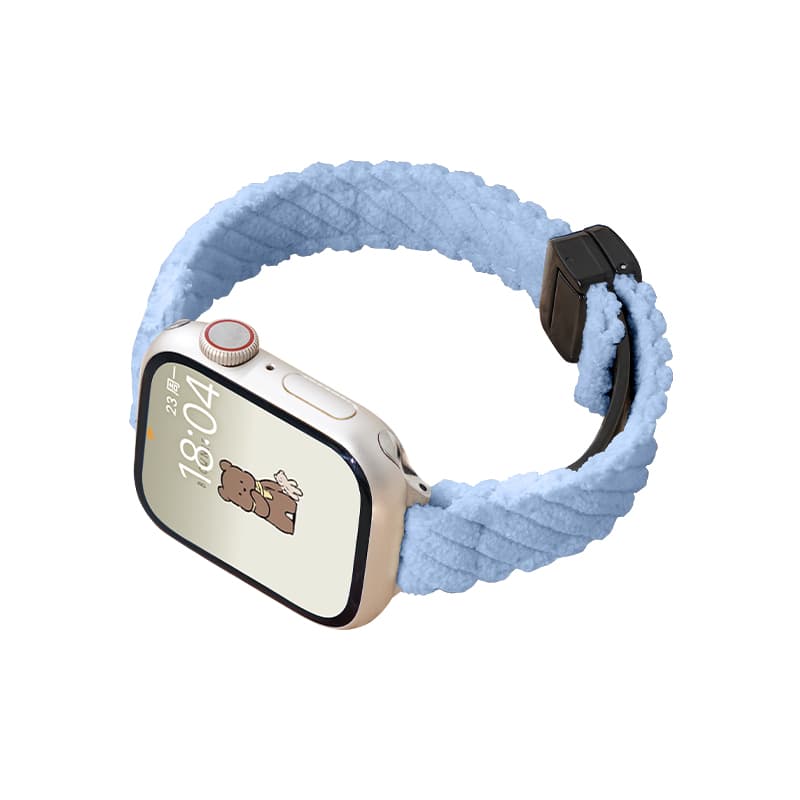 IBOANN ремешок для часов Apple, совместимый с трикотажным материалом