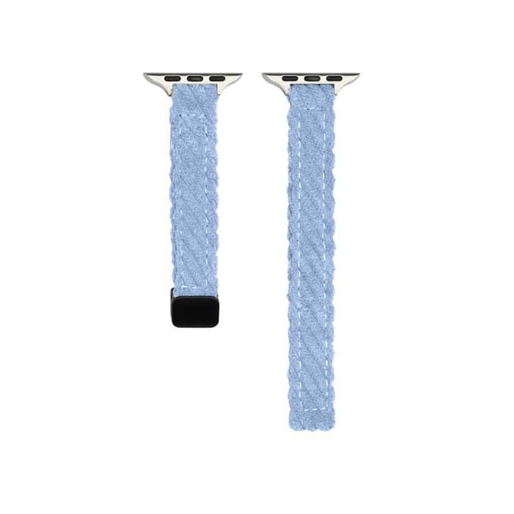 IBOANN Watch Band Apple Compatibility Knitted Fabric Material