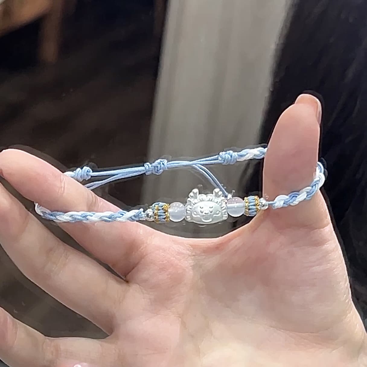 Тонкие серебряные браслеты унисекс Teddy Bear Collection S999