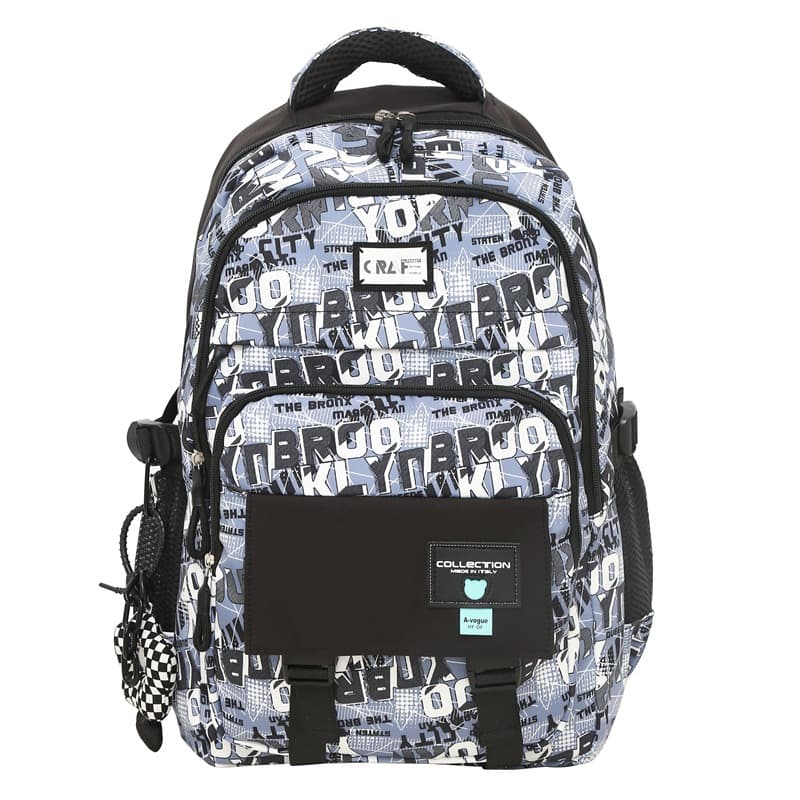 KAKAXI Нейлоновый рюкзак Сумка для ноутбука Обычный Унисекс Черный/Голубой/Темно-синий/Белый