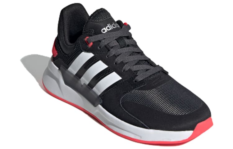 Adidas Neo RUN90S Спортивная повседневная обувь, женская, черный, белый, красный