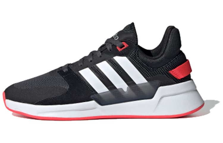 Adidas Neo RUN90S Sports Casual Shoes 'Black White Red' Women's