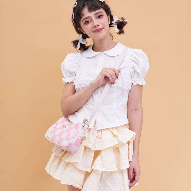 Женская сумка на одно плечо By Which, розовая