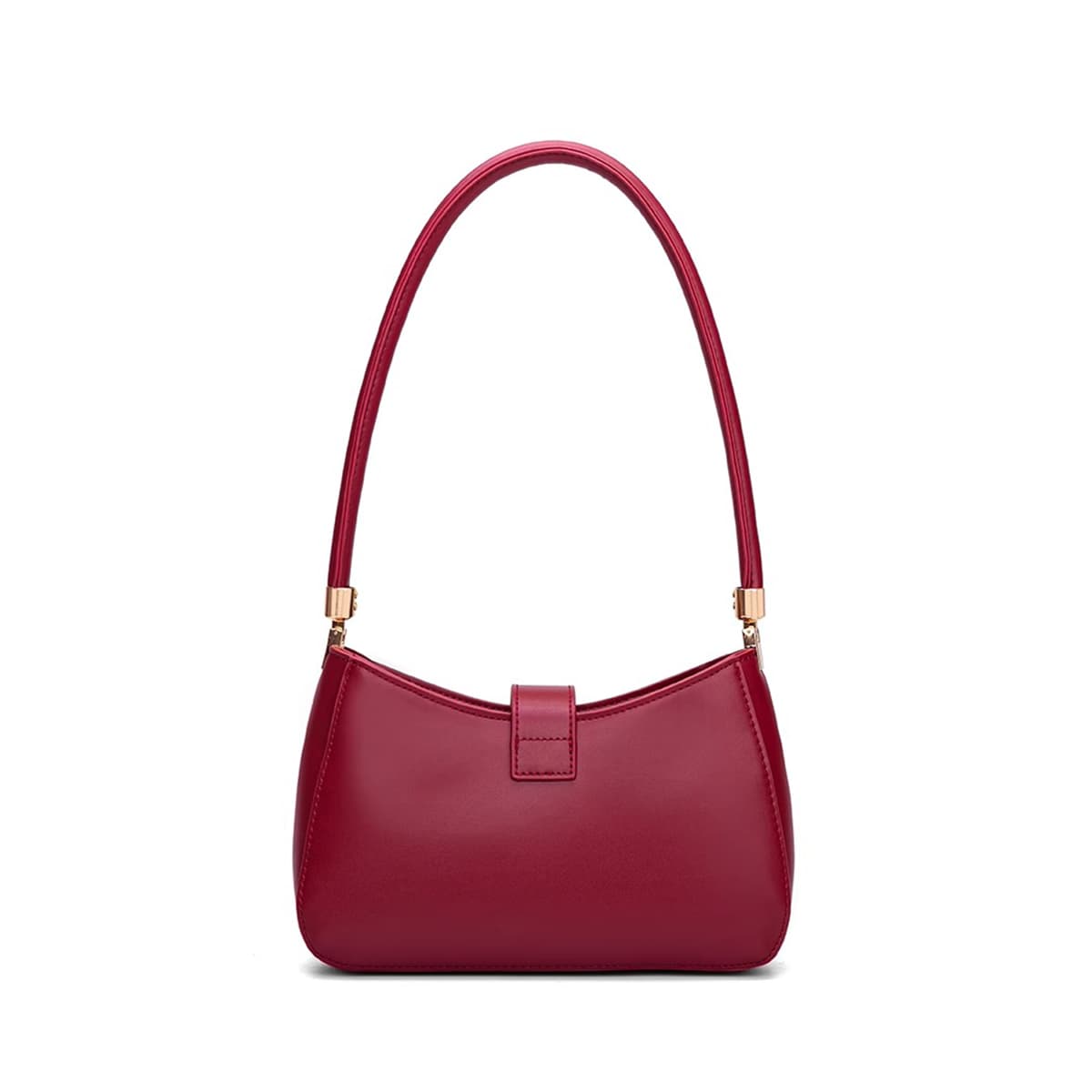 Worm's Home Свадебный комплект из искусственной кожи Сумка на плечо Обычная женская красная