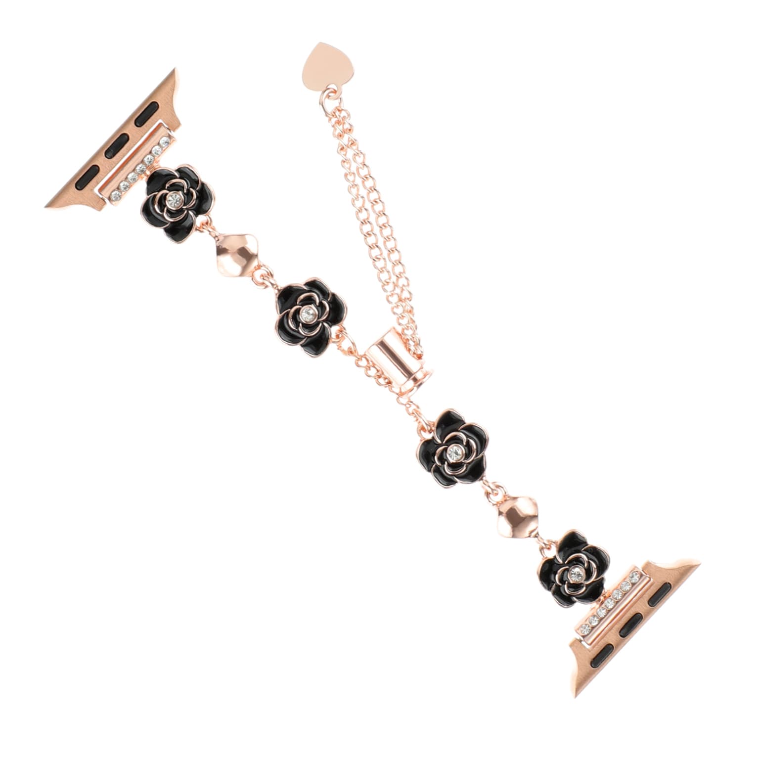 Ремешок Biaodaige, совместимый с Apple, материал цинкового сплава, 197 мм