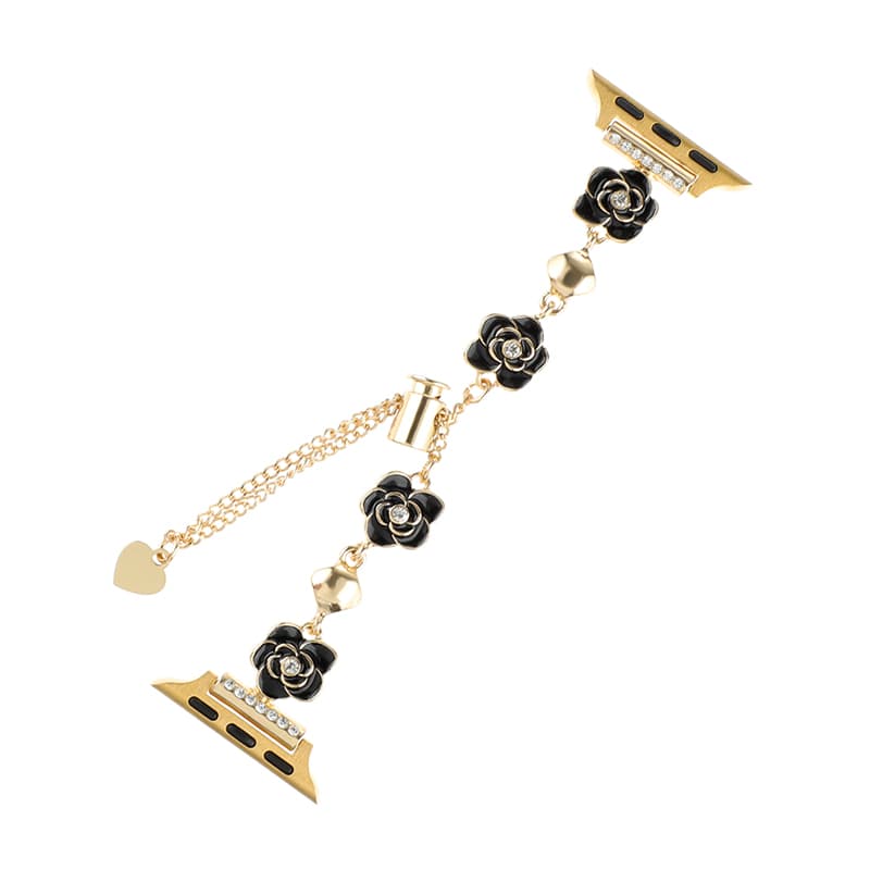 Ремешок Biaodaige, совместимый с Apple, материал цинкового сплава, 197 мм