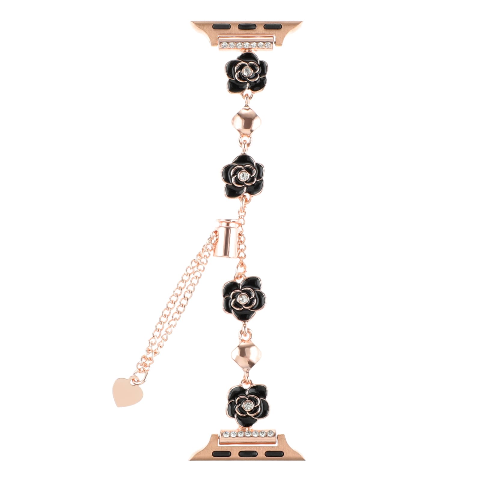 Ремешок Biaodaige, совместимый с Apple, материал цинкового сплава, 197 мм