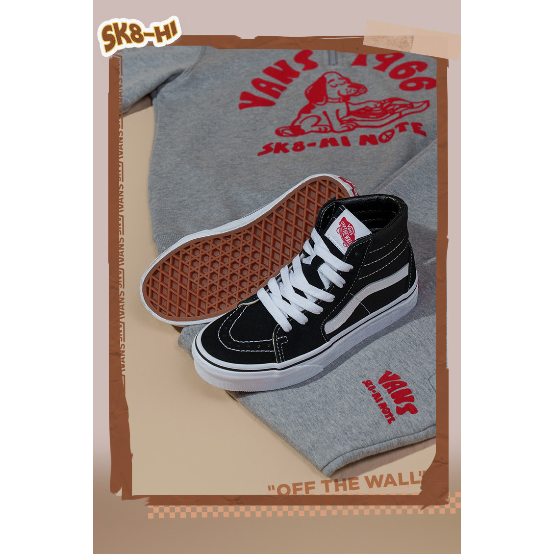 Ванс SK8-Hi Черный BP