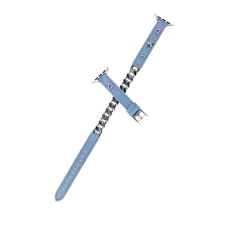 Ремешок IBOANN, материал холста, совместимый с Apple, 44 мм