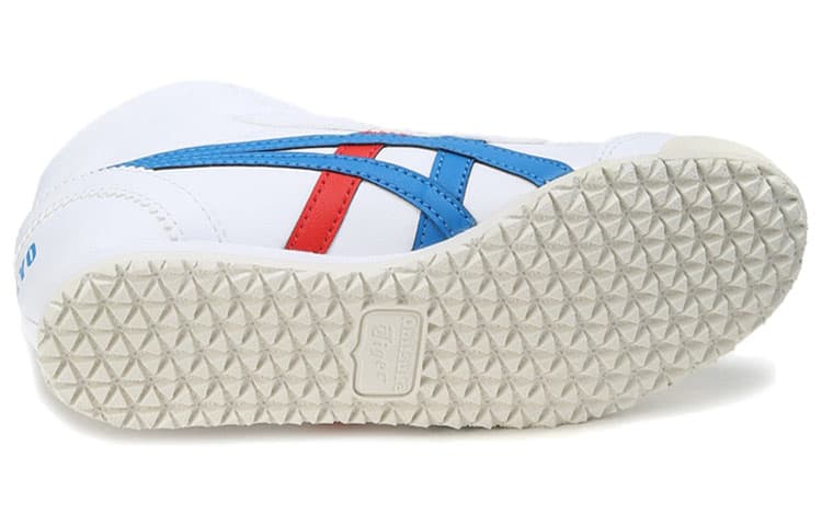 Onitsuka Tiger Mexico Mid Runner Mid Top Детская повседневная обувь белого цвета для детей от 3 до 7 лет