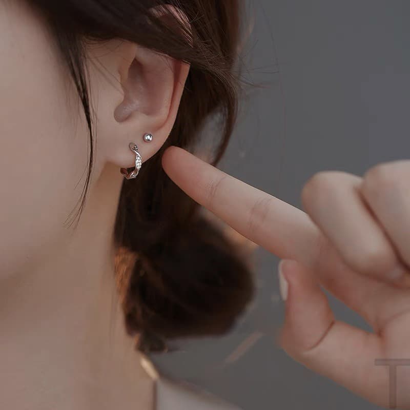 Женские серьги из стерлингового серебра 7 ℃