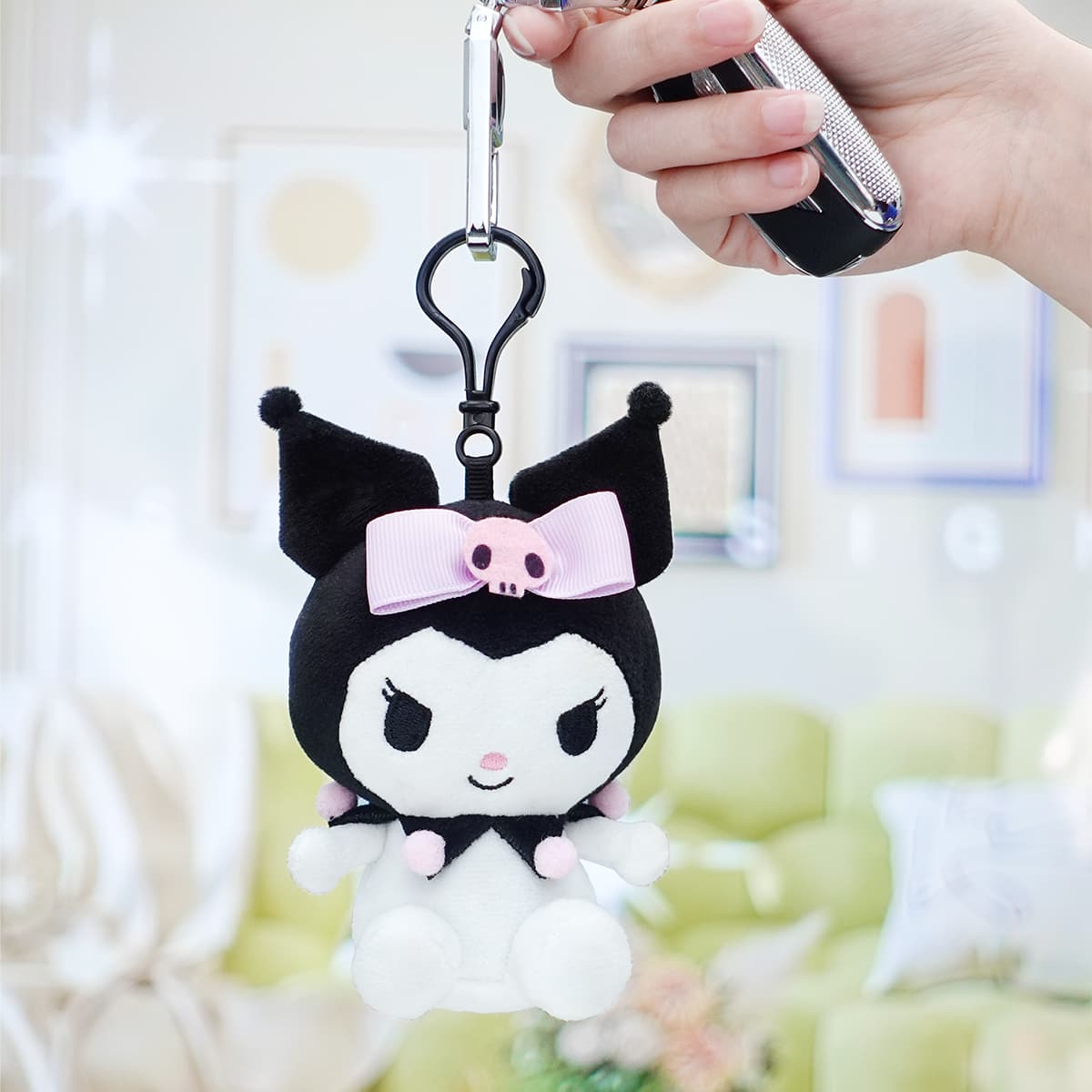 TIDECOLOR Флисовые брелки для женщин