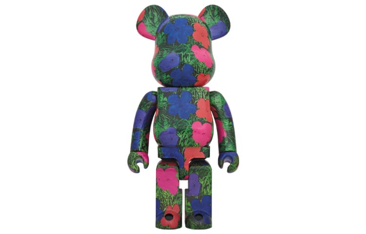 BE@RBRICK Энди Уорхол «Цветы»