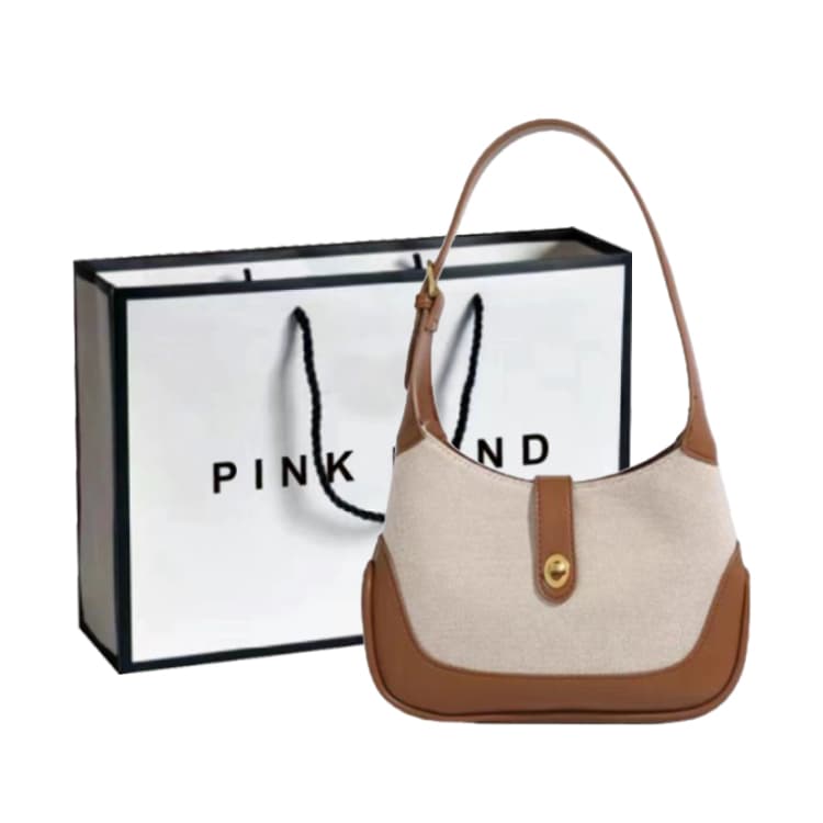 PINK·LAND Canvas Bag, Shoulder Bag Regular Women's