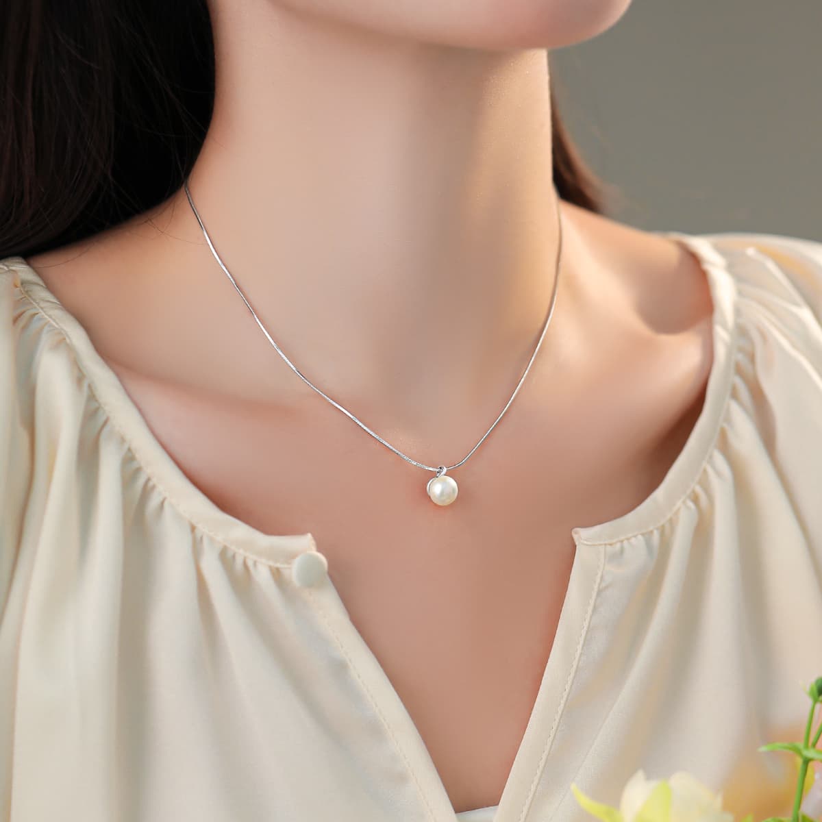 Женские ожерелья ONEKISS с пресноводным жемчугом