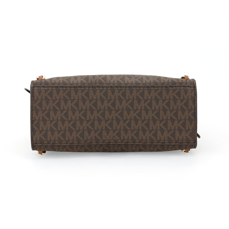 Маленькая сумка через плечо Mina с фирменным логотипом и цепочкой