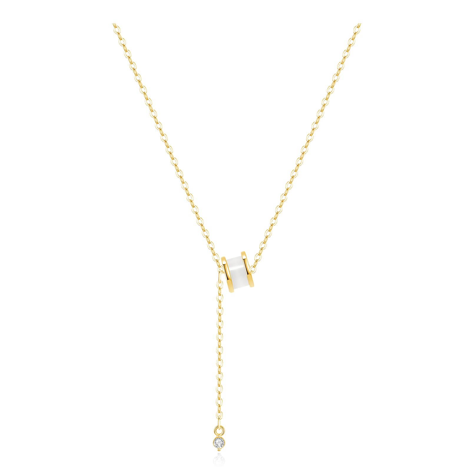 Женские ожерелья со сверкающими стразами TEEX