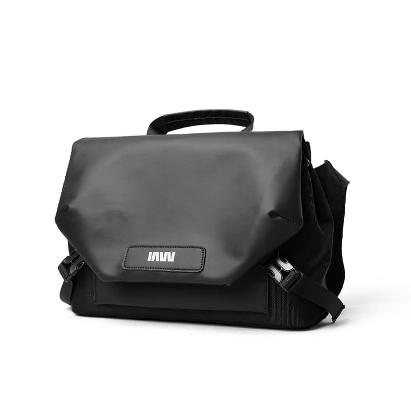 SEPTWOLVES ПВХ с оксфордской байкерской сумкой, слинг-сумкой, сумкой через плечо, QPL Regular унисекс, черный