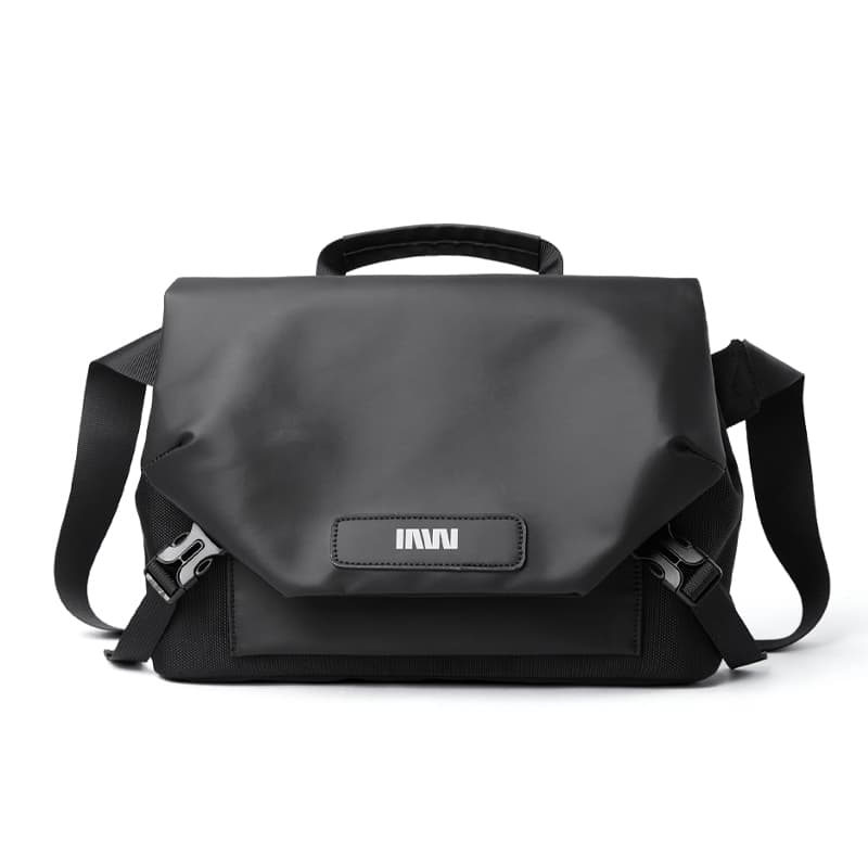 SEPTWOLVES ПВХ с оксфордской байкерской сумкой, слинг-сумкой, сумкой через плечо, QPL Regular унисекс, черный