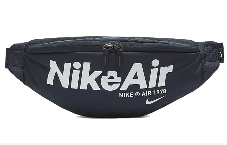 Nike Heritage Polyester Sling Bag Fanny Pack Regular Unisex Dark Blue