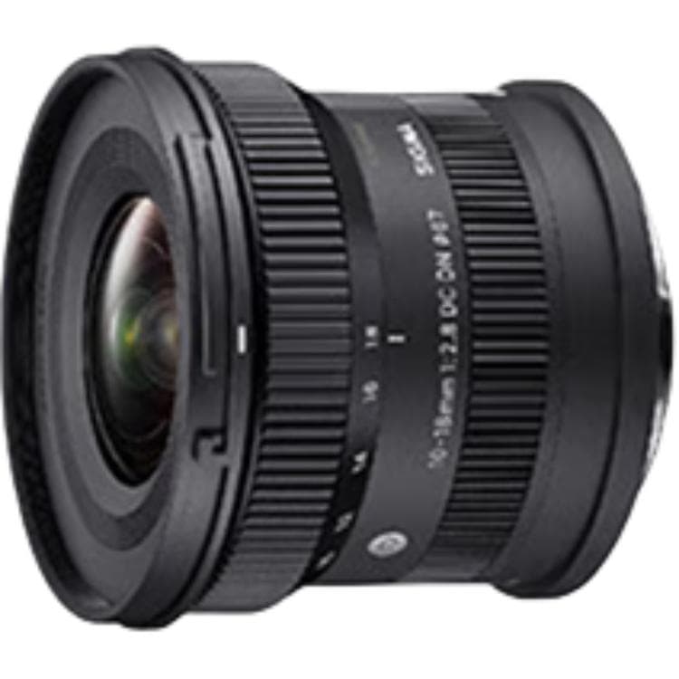 SIGMA 10 18mm F2.8 DC DN полукадровые объективы для беззеркальных фотоаппаратов