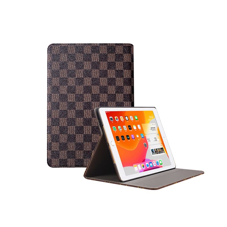 LZL IPad Collection, Square Grid Pattern Compatibility IPad Pro 11/Air 3 Protective Cover Flat Protective Case