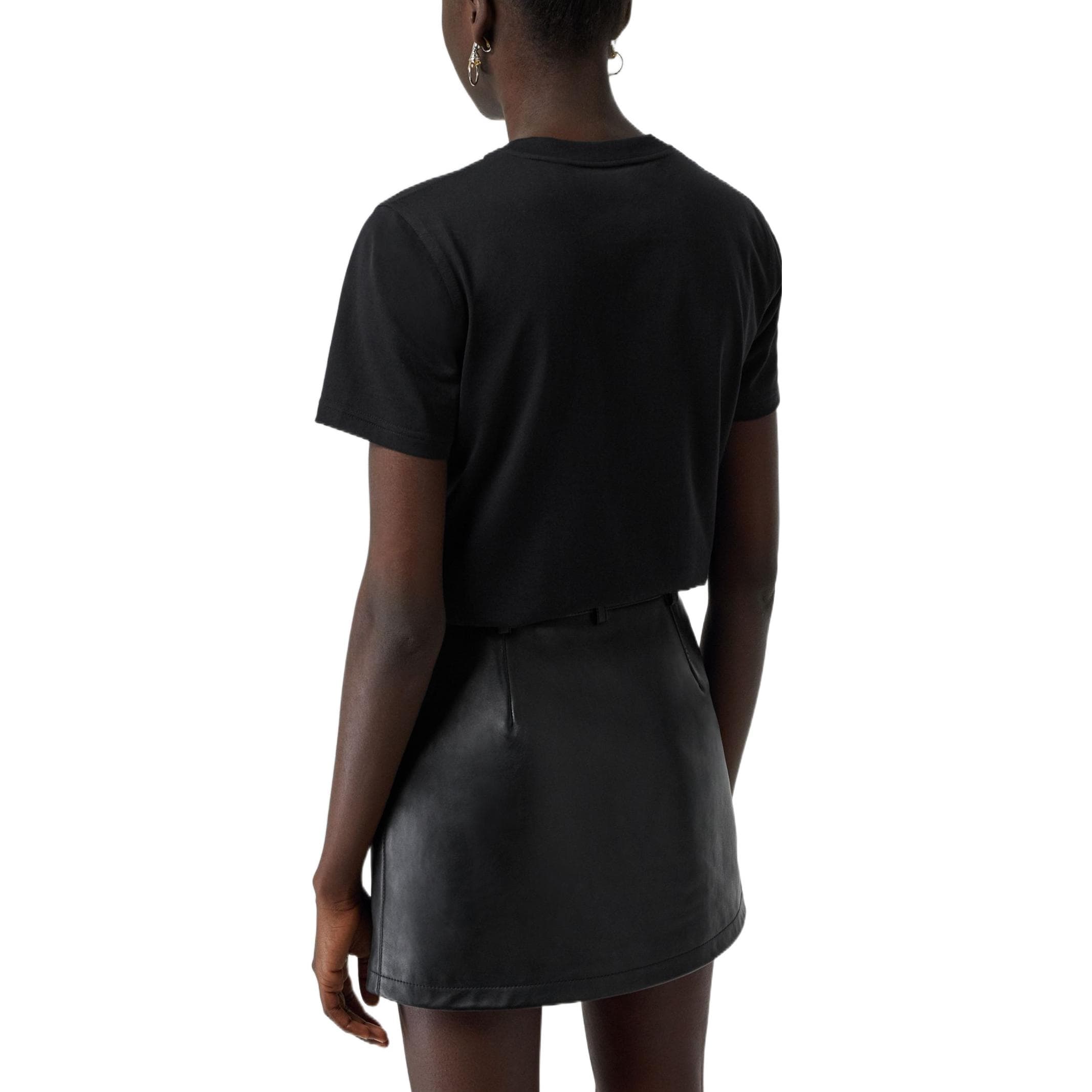 Burberry Мужская футболка с логотипом, черная