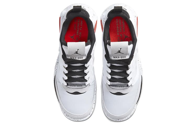 Jordan Max 200 White Challenge Red Black GS