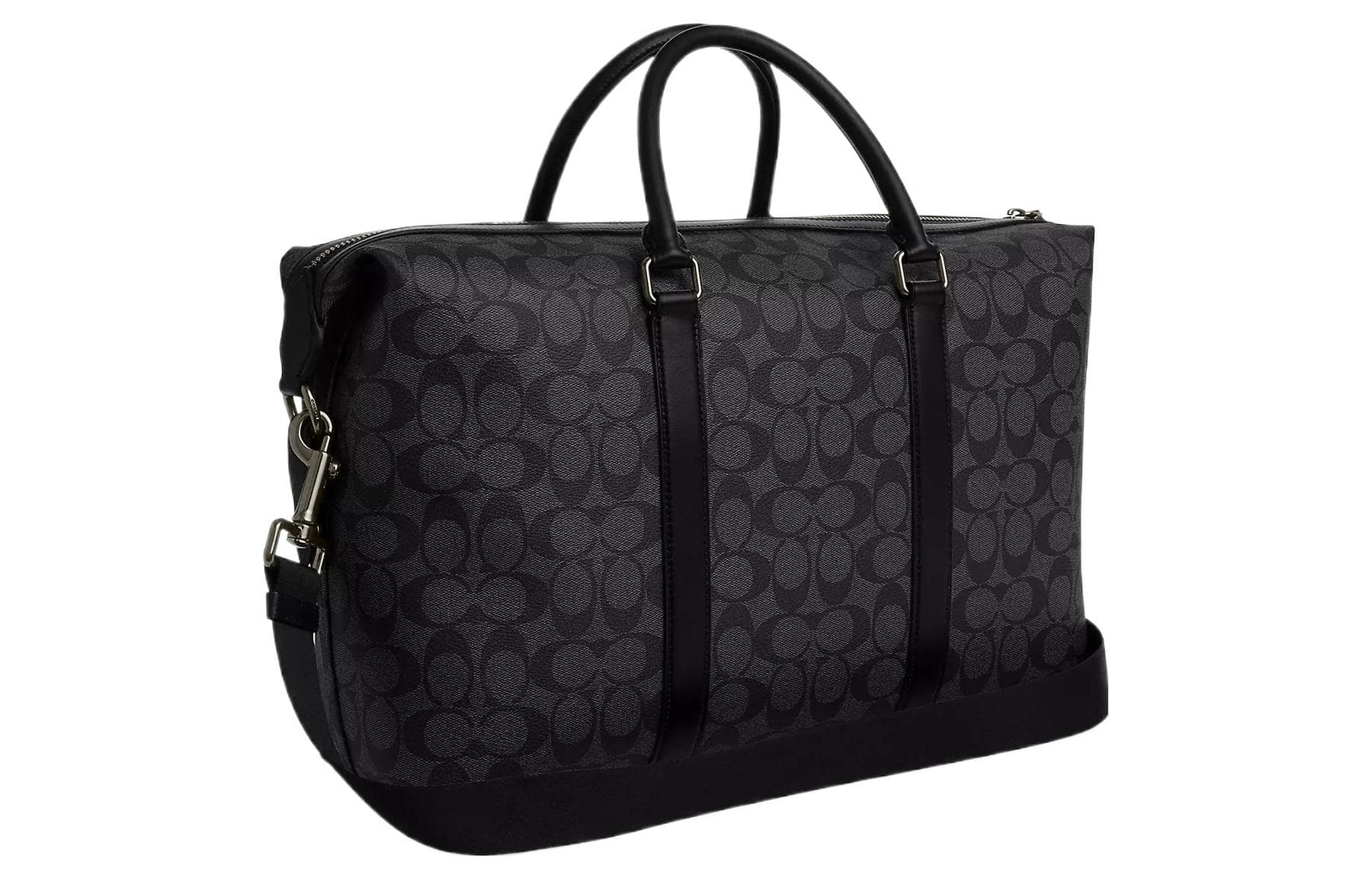 Женская сумка Boston из холста с покрытием и телячьей кожей COACH Ellery, дорожная сумка, сумка, сумка через плечо, сумка через плечо