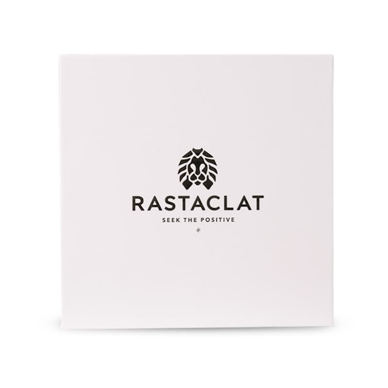 Rastaclat Chenille Small Lion Woven Bracelet Unisex Blue Umber