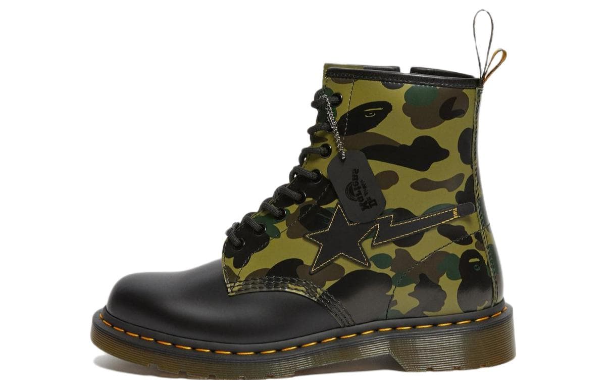 Dr. Martens A Bathing Ape X Dr. Martens 1460 Zip 'Camo'
