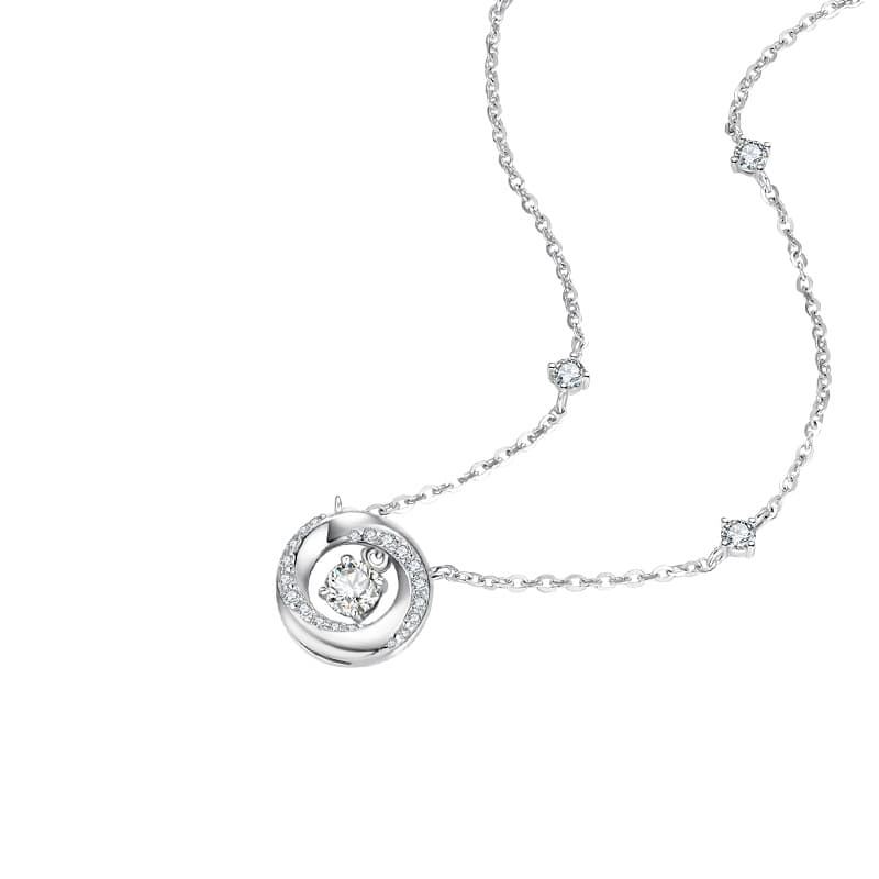 CHOW TAI SENG S925 Серебряные ожерелья женские