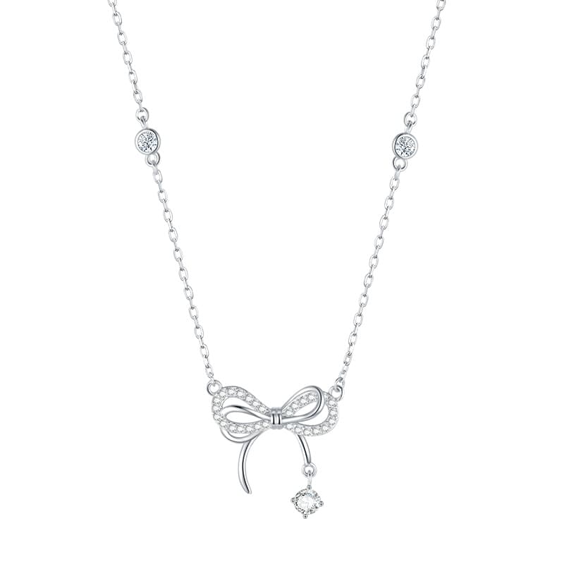 CHOW TAI SENG S925 Серебряные ожерелья женские