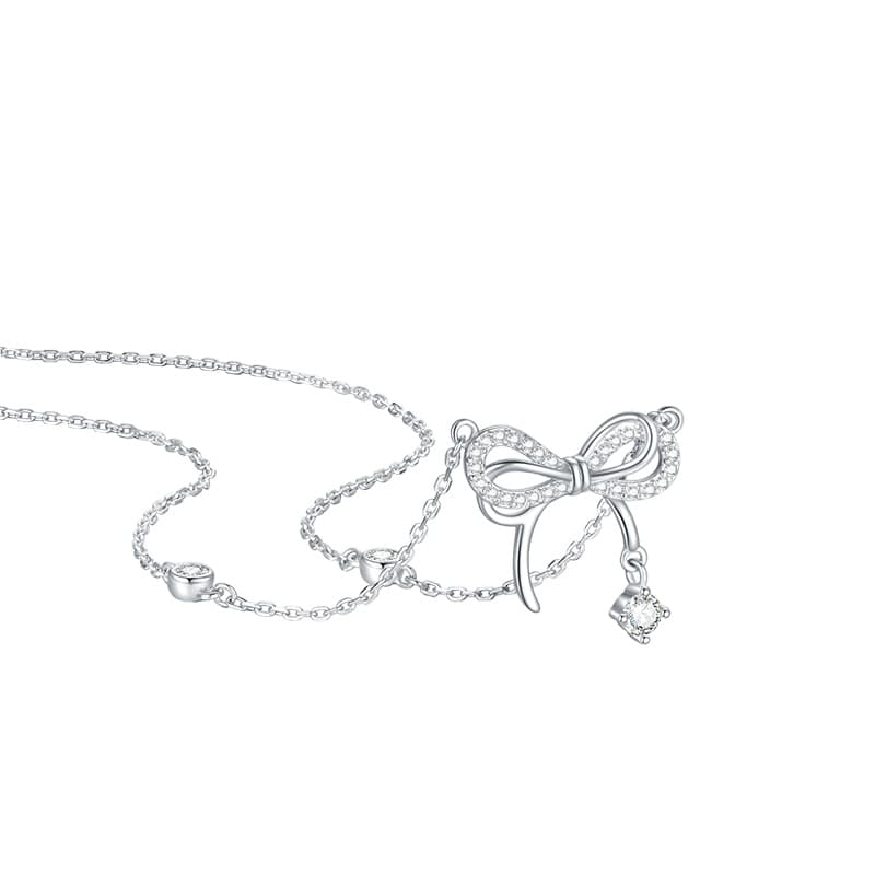 CHOW TAI SENG S925 Серебряные ожерелья женские