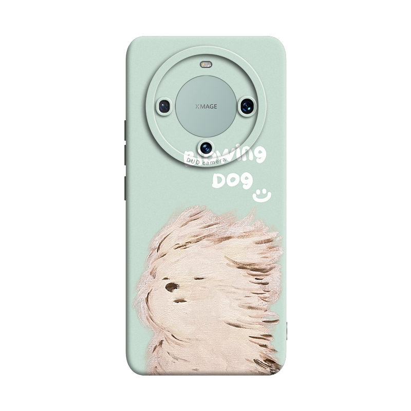 GGUU силиконовый материал Windy Puppy Skin Friendly сенсорные чехлы для телефонов HUAWEI Mate60/60Pro/60Pro+ освежающий
