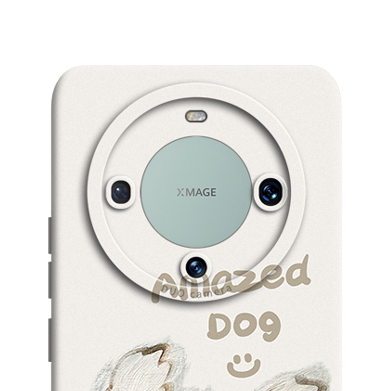 GGUU силиконовый материал Windy Puppy Skin Friendly сенсорные чехлы для телефонов HUAWEI Mate60/60Pro/60Pro+ освежающий