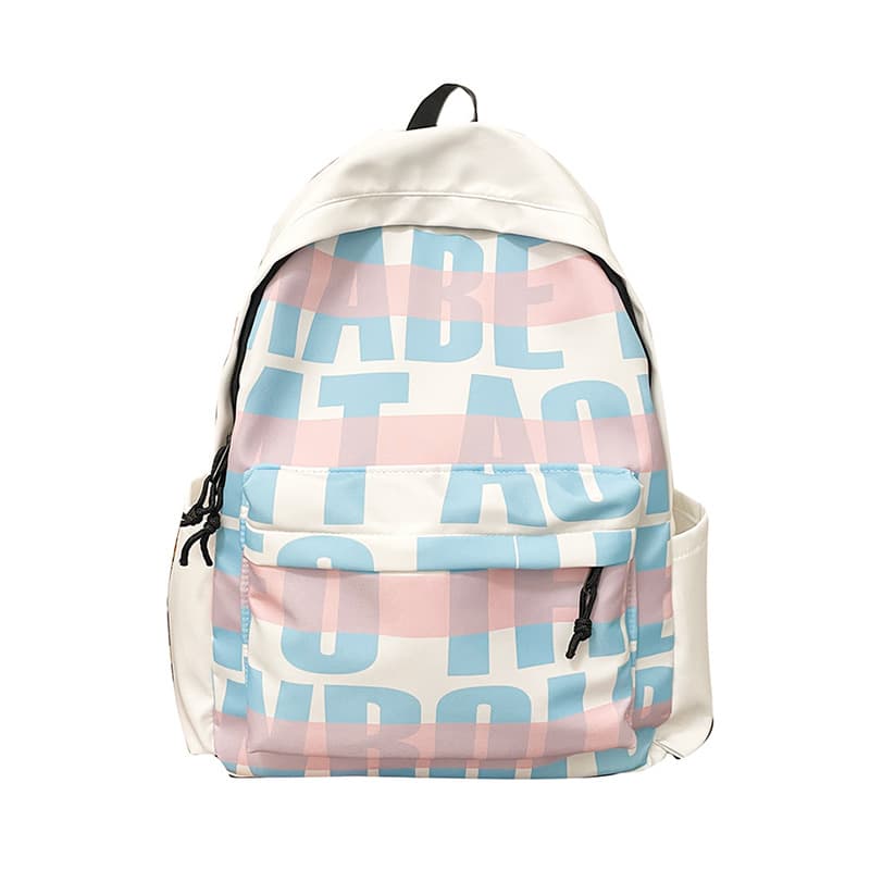 MARKANGARO Нейлоновый рюкзак Regular Унисекс Белый/Розовый/Фиолетовый/Черный